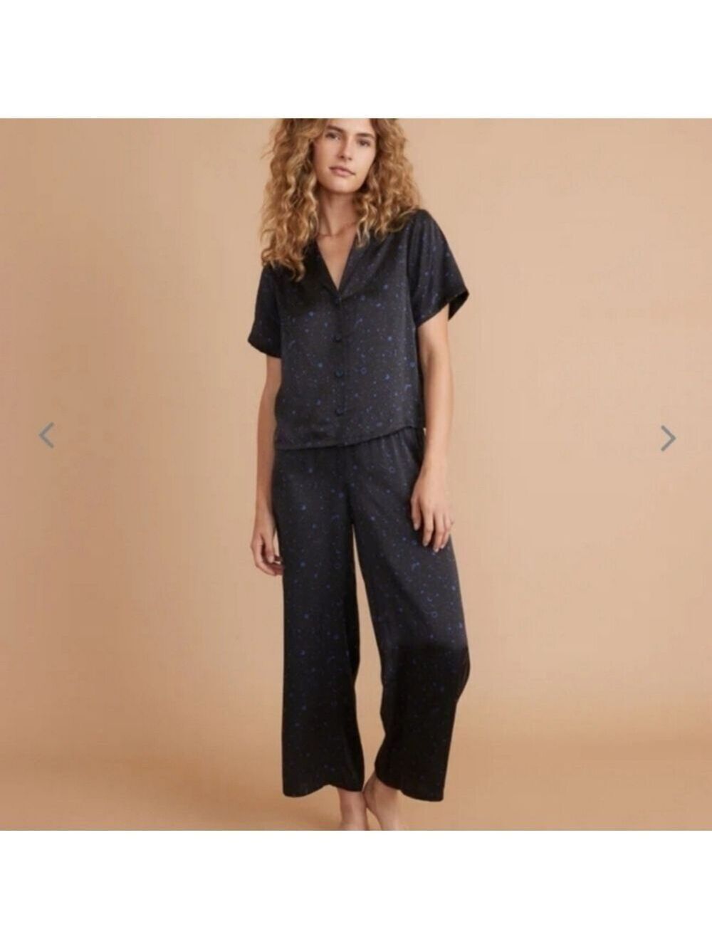 MARINE layer washable silk ss top